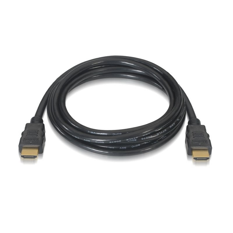 Cable Hdmi V20 4k 60hz 18gbps Am Am Negro 2m